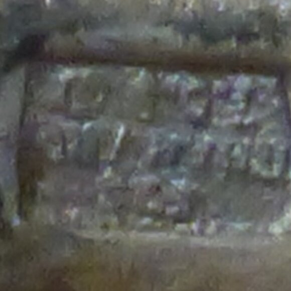 Vintage Sterling Silver Frog Brooch - Picture 7 of 7